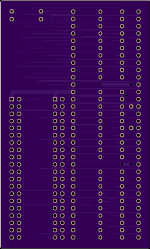 68000 probe head PCB check image, top